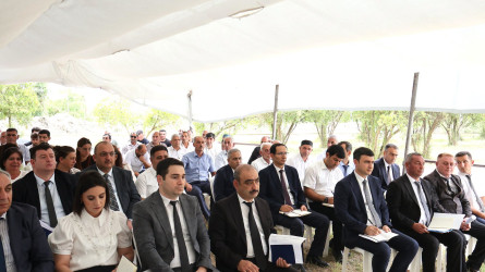 Göyçay Rayon İcra Hakimiyyətinin başçısı Orxan Mürsəlov Xəlitli kəndində səyyar qəbul keçirib