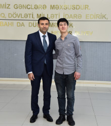 Rayon İcra Hakimiyyətinin başçısı Orxan Mürsəlov Göyçay Gənclər Evinin kollektivi və fəaliyyəti ilə tanış olub