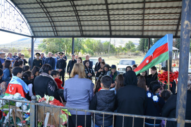 Vətən müharibəsi şəhidi Ağayev Ülvi Valeh oğlunun dördüncü ildönümü qeyd edilib