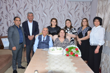 Göyçayda 15 may “Beynəlxalq Ailə günü” münasibətilə Cəfərovlar ailəsi ziyarət olunub