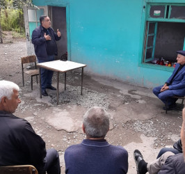 Göyçayda bələdiyyə sədrlərinin sakinlərlə hesabat xarakterli görüşləri keçirilib