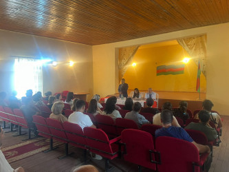 Göyçayda “Himayədar ailə” mövzusunda maarifləndirmə tədbiri keçirilib