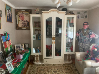 Göyçayda 44 günlük Vətən müharibəsi şəhidi İntiqam Şirəliyevin ailəsi ilə görüş keçirilib