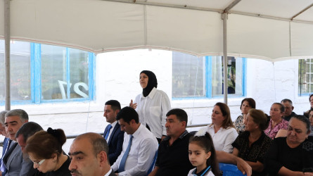 Göyçay Rayon İcra Hakimiyyətinin başçısı Orxan Mürsəlov rayonun Çayarxı kəndində səyyar qəbul keçirib