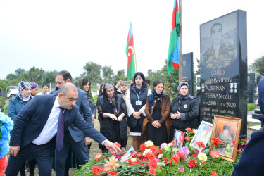 Vətən müharibəsi şəhidi Məmmədov Sənan Tehran oğlunun dördüncü ildönümü qeyd edilib