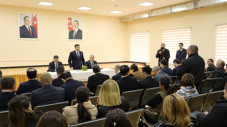 Rayon İcra Hakimiyyətinin başçısı Orxan Mürsəlov rayonun Ləkçılpaq kənd sakinləri ilə səyyar qəbul keçirib