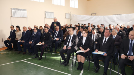 Rayon İcra Hakimiyyətinin başçısı Orxan Mürsəlov Şəhadət kənd sakinləri ilə səyyar qəbul keçirib