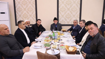 Rayon İcra Hakimiyyətinin başçısı şəhid ailələri ilə birlikdə iftar süfrəsində iştirak edib