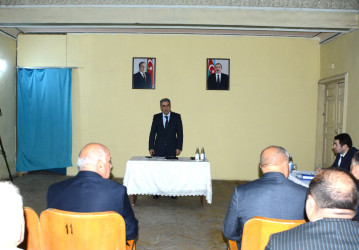 Göyçay rayonunun Qızılağac kəndində sakinlərlə növbəti səyyar qəbul keçirilib