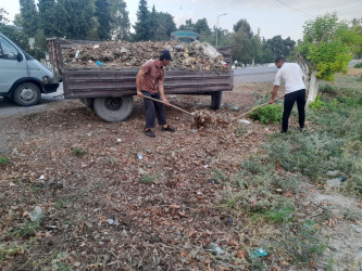 Göyçay rayonununda təmizlik və abadlıq aksiyası həyata keçirilir