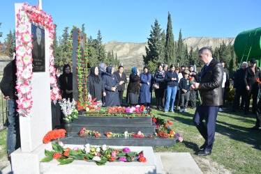 Vətən müharibəsi şəhidi Aslan Əliyevin dördüncü ildönümü qeyd edilib