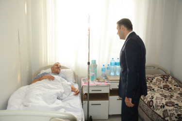 Rayon İcra Hakimiyyətinin başçısı Orxan Mürsəlov “Göyçay rayon Mərkəzi Xəstəxanası” publik hüquqi şəxsində  və Göyçay Təcili Təxirəsalınmaz Tibbi Yardım Stansiyasında olub