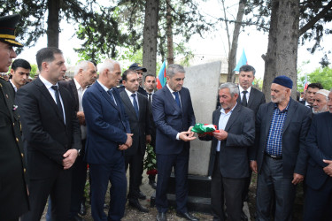 Birinci Qarabağ müharibəsində itkin düşmüş və şəxsiyyəti müəyyənləşdirilən şəhid Hacıyev Firuddin Nadir oğlu torpağa tapşırılıb