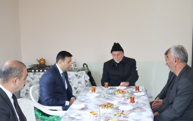 Göyçay Rayon İcra Hakimiyyətinin başçısı Orxan Mürsəlov “Əbülfəzlil Abbas” və “Mərkəz” məscidlərində olub