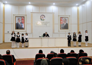 Göyçayda 8 mart - Beynəlxalq Qadınlar günü münasibətilə şəhid anaları və şəhidlərin həyat yoldaşlarının iştirakı ilə tədbir keçirildi