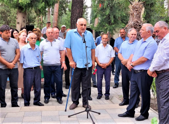 Şəhid Polkovnik-Leytenant Vidadi Xəlilovun ad günü qeyd edildi