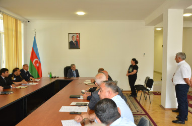 Rayon İcra Hakimiyyətinin başçısı növbəti vətəndaş qəbulu keçirib