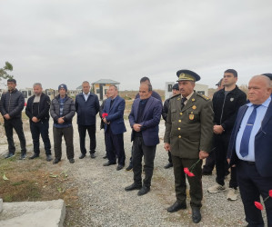 Vətən müharibəsi şəhidi Mütalib Xudiyevin dördüncü ildönümü qeyd edilib