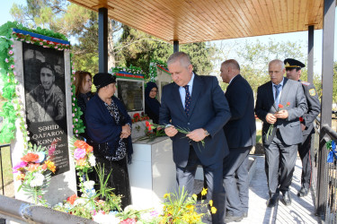 Vətən müharibəsi şəhidi Qafarov Kənan Siyaqif oğlunun dördüncü ildönümü qeyd edilib