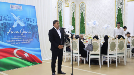 Göyçay Rayon İcra Hakimiyyəti tərəfindən 27 Sentyabr – Anım Günü ilə əlaqədar ehsan süfrəsi təşkil olunub