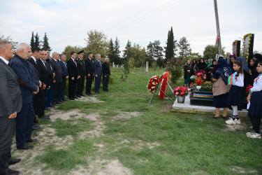 Vətən müharibəsində şəhid olanların üçüncü ildönümü məzarları önündə qeyd olundu