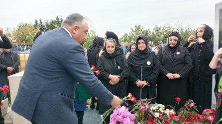 44 günlük Vətən Müharibəsinin Göyçaydan olan ilk şəhidi Zamiq Əhmədovun 5-ci ildönümü qeyd edilib