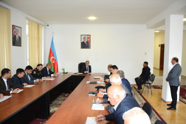 Göyçay Rayon İcra Hakimiyyətinin başçısı vətəndaşlarla növbəti qəbul keçirib