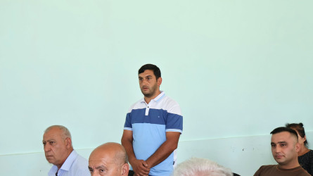 Göyçay Rayon İcra Hakimiyyətinin başçısı Orxan Mürsəlov Qaraman kəndində səyyar qəbul keçirib.