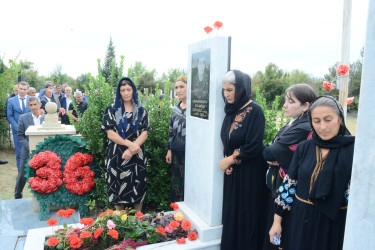 44 günlük Vətən Müharibəsinin Göyçaydan olan ilk şəhidi Əhmədov Zamiq Çingiz oğlunun 4-cü ildönümü qeyd edilib