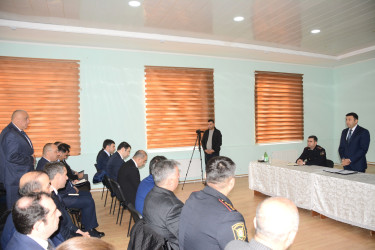 Rayon İcra Hakimiyyətinin başçısı Orxan Mürsəlov rayonun hüquq mühafizə orqanları, idarə, müəssisə və təşkilat rəhbərlərinin iştirakı ilə Qaraman kənd sakinləri ilə səyyar qəbul keçirib