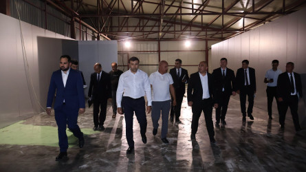 Rayonda fəaliyyət göstərən sənaye müəssisələrinə və aqrar təsərrüfat subyektlərinə baxış keçirilib