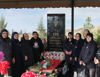 Vətən müharibəsi şəhidi Qaçayev İntizam Əkbər oğlunun dördüncü ildönümü qeyd edilib