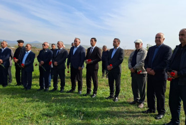 Vətən müharibəsi şəhidi Ülvi Ağayevin beşinci ildönümü qeyd edilib