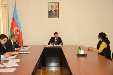 Rayon İcra Hakimiyyətinin başçısı Orxan Mürsəlov növbəti vətəndaş qəbulu keçirib