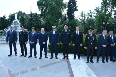 Göyçayda Azərbaycan Xalqının Ümummilli Lideri Heydər Əliyevin anadan olmasının 101-ci ildönümü qeyd olundu