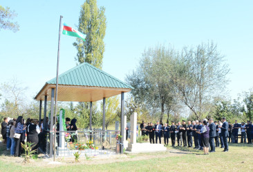 Vətən müharibəsi şəhidi Qafarov Kənan Siyaqif oğlunun dördüncü ildönümü qeyd edilib