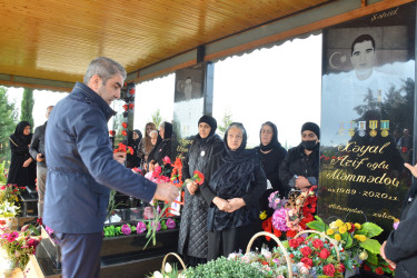 Vətən müharibəsində şəhid olanların dördüncü ildönümü qeyd edilib