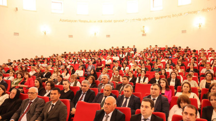 Göyçayda Azərbaycan Respublikasının Prezidenti, Yeni Azərbaycan Partiyasının sədri cənab İlham Əliyevin partiyanın VIII Qurultayındakı nitqindən irəli gələn vəzifələrə dair müşavirə keçirilib