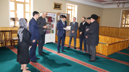 Göyçay Rayon İcra Hakimiyyətinin başçısı Orxan Mürsəlov “Əbülfəzlil Abbas” və “Mərkəz” məscidlərində olub