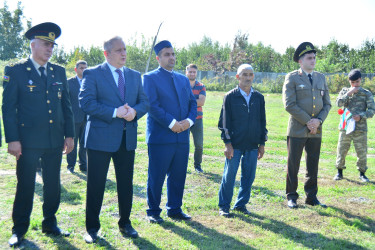 Göyçayda Vətən müharibəsi şəhidi İntiqam Şirəliyevin üçüncü ildönümü məzarı önündə qeyd olundu