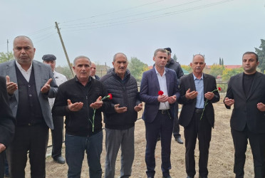 Vətən müharibəsi şəhidi Qüdrət Əzizovun beşinci ildönümü qeyd edilib