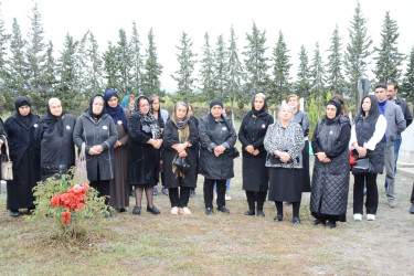 Göyçay rayonunda 44 günlük Vətən müharibəsində şəhid olanların dördüncü ildönümü qeyd edilib