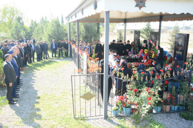 Vətən müharibəsi şəhidi İntizam Qaçayevin beşinci ildönümü qeyd edilib