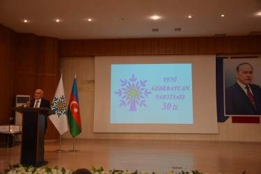 Göyçay rayonunda YAP-ın 30-cu ildönümünə həsr edilmiş tədbir keçirilib