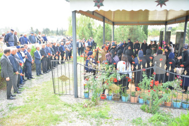 Vətən müharibəsi şəhidi Ayaz Əhmədovun beşinci ildönümü qeyd edilib