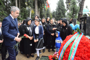 Göyçay rayonunda 44 günlük Vətən müharibəsində şəhid olanların dördüncü ildönümü qeyd edilib