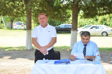 Rayon İcra Hakimiyyəti başçısı Xəlitli kəndində növbəti səyyar qəbul keçirib