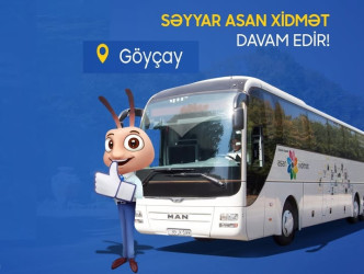 Göyçayda Səyyar ASAN xidmət avtobusu xidmət göstərəcək