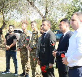 Vətən müharibəsi şəhidi Qafarov Kənan Siyaqif oğlunun dördüncü ildönümü qeyd edilib