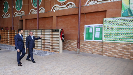 Göyçay Rayon İcra Hakimiyyətinin başçısı Orxan Mürsəlov “Əbülfəzlil Abbas” və “Mərkəz” məscidlərində olub